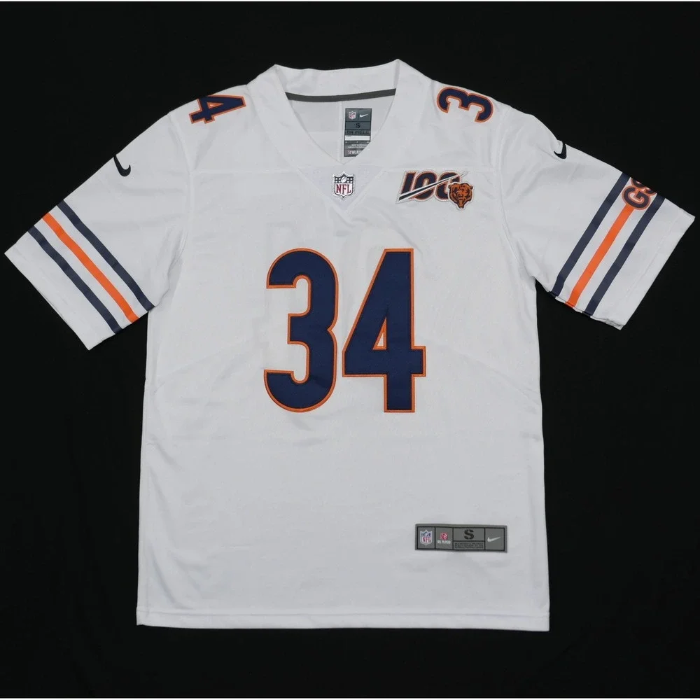 Nike Chicago Bears Walter Payton NFL 100th Anniversary Jersey S/M White SEWN